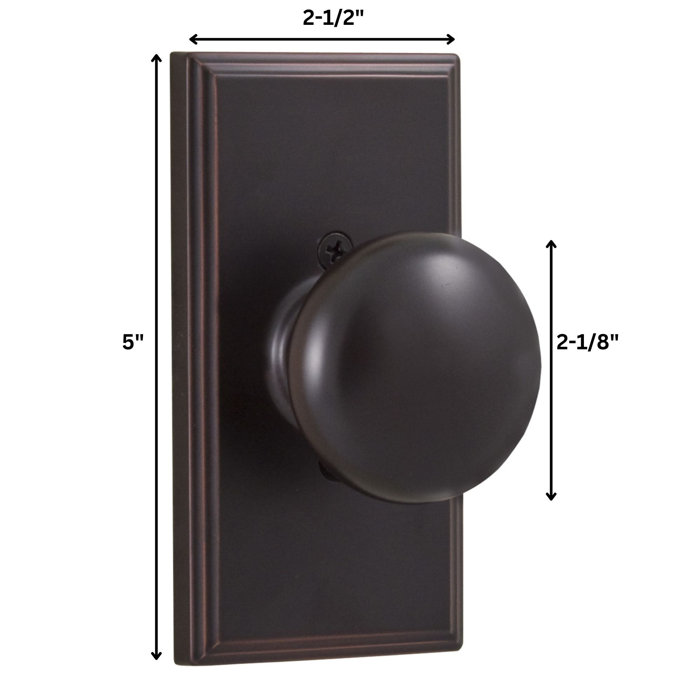 Weslock Impresa Single Dummy Door Knob & Reviews Wayfair